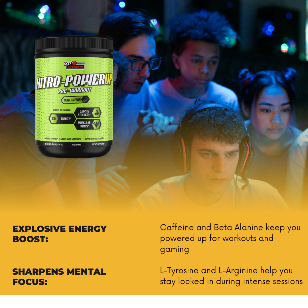 Nitro-PowerUP, Pre-workout (Watermelon)